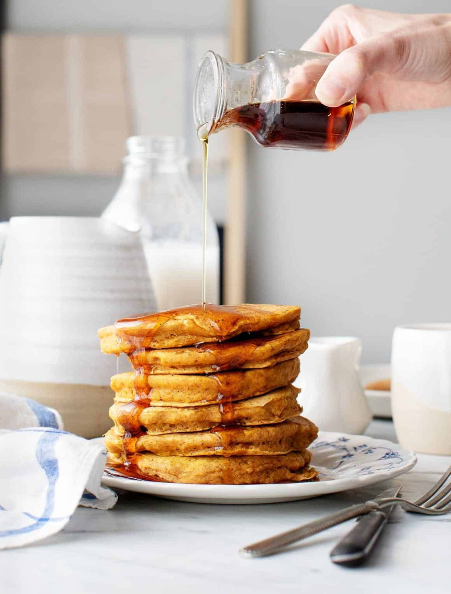 Sugar Free Pumpkin Pancakes