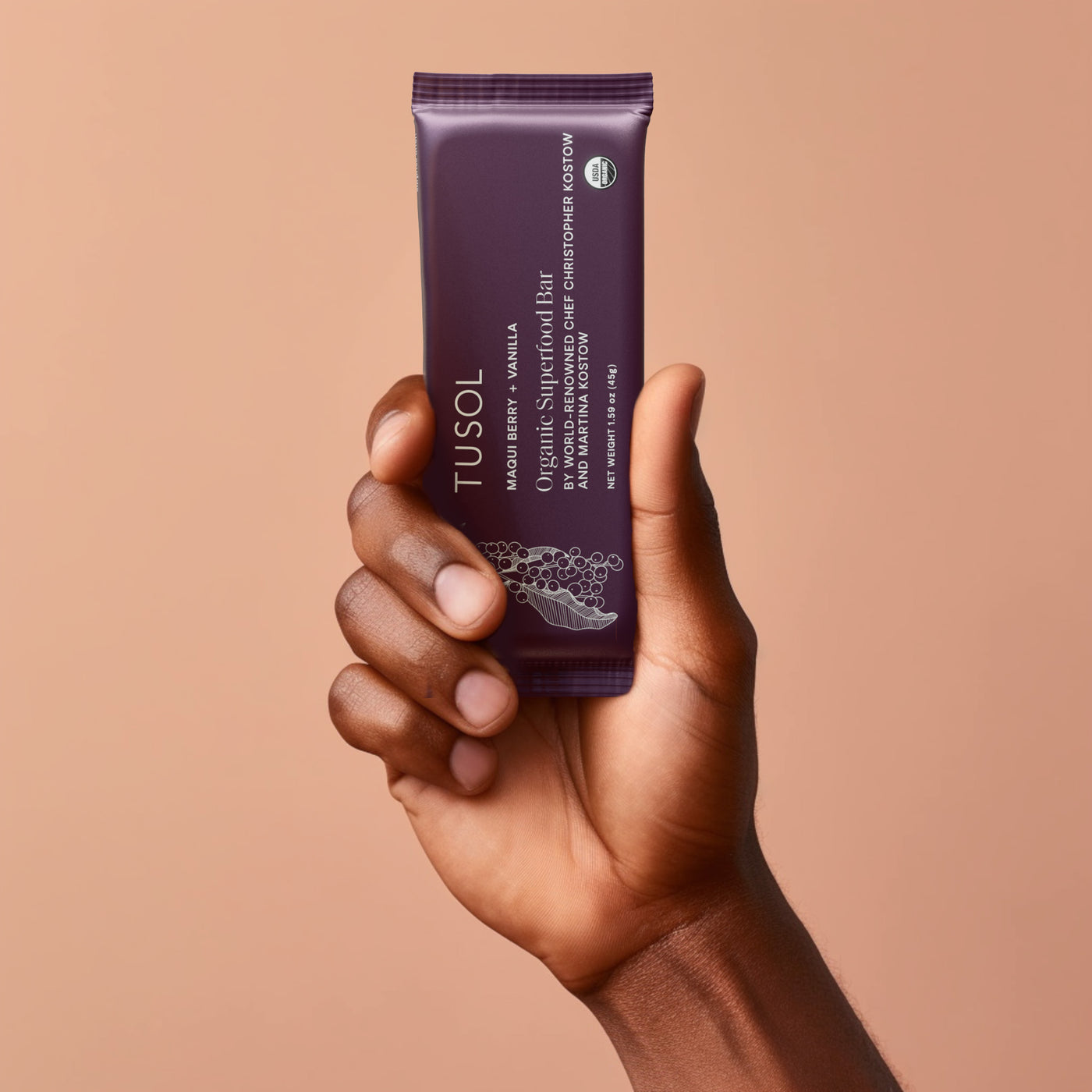 Maqui Berry + Vanilla Protein Bar (8 Pk)