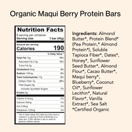 Maqui Berry + Vanilla Protein Bar (8 Pk)