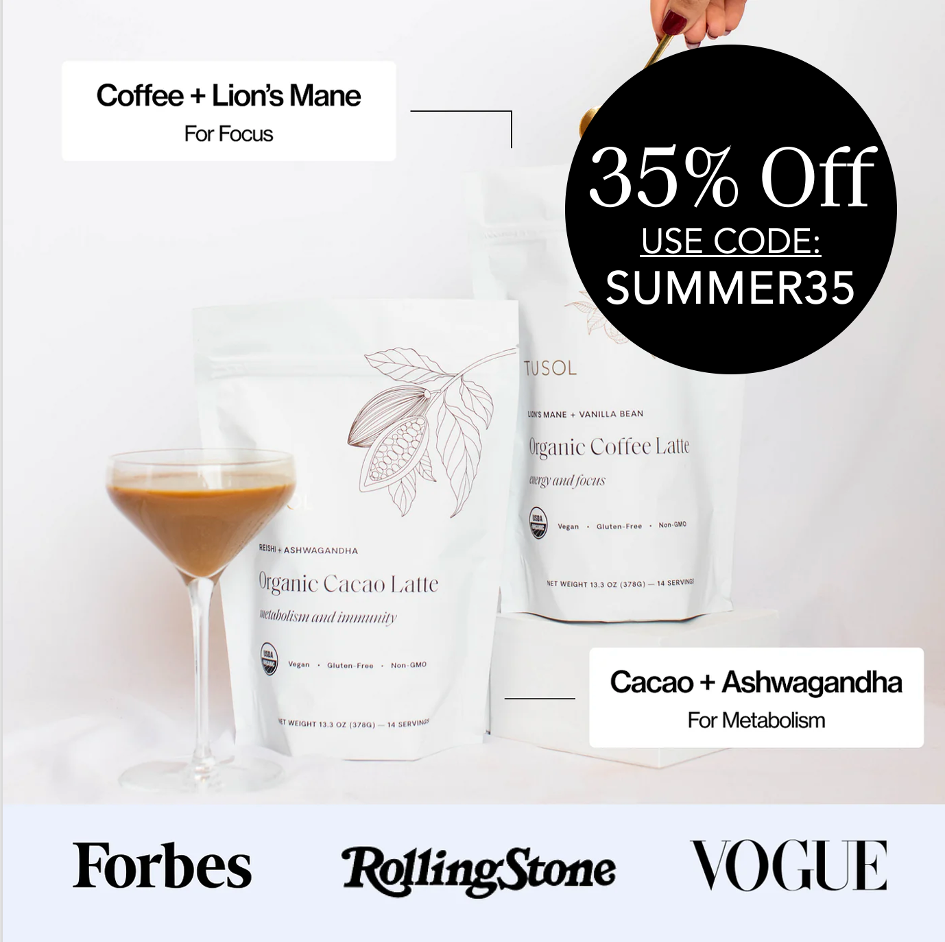 Organic Superfood Latte Mix