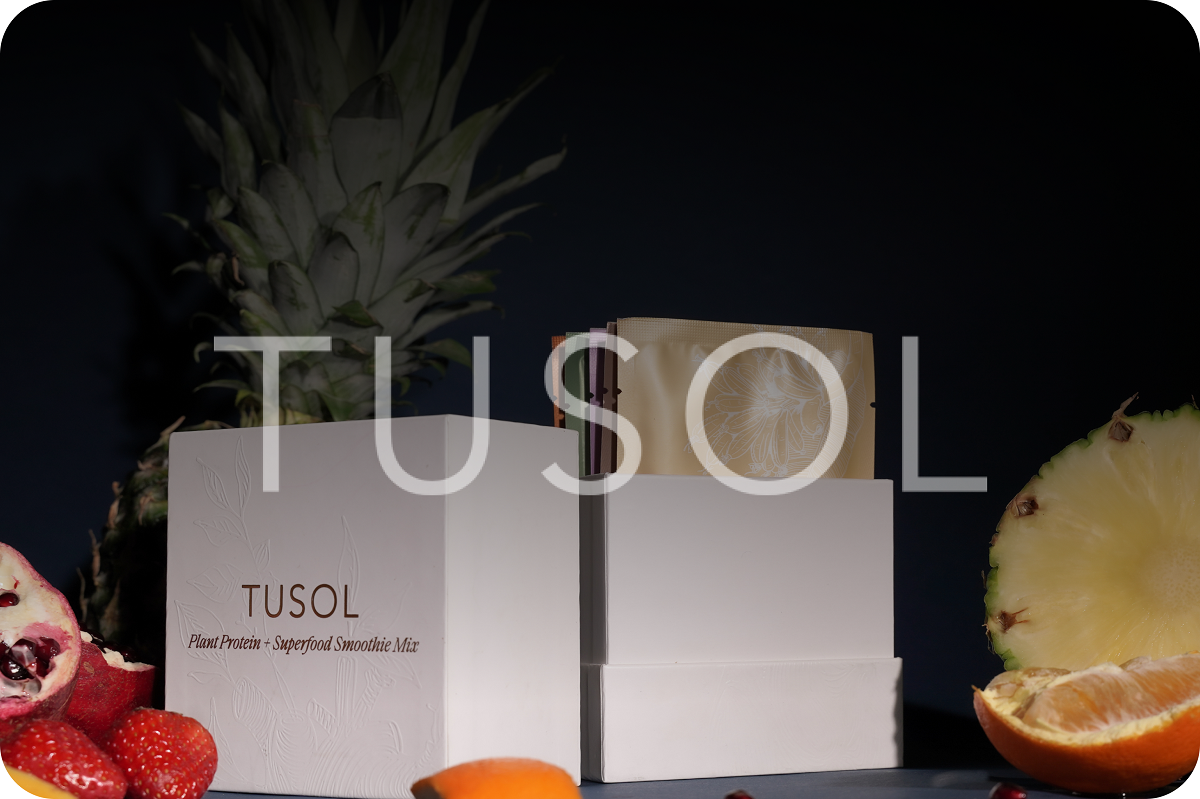 TUSOL Organic Plant Protein + Superfood Smoothie Mix