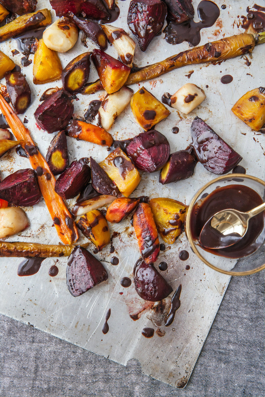Roasted Red Beets with Balsamic Glaze