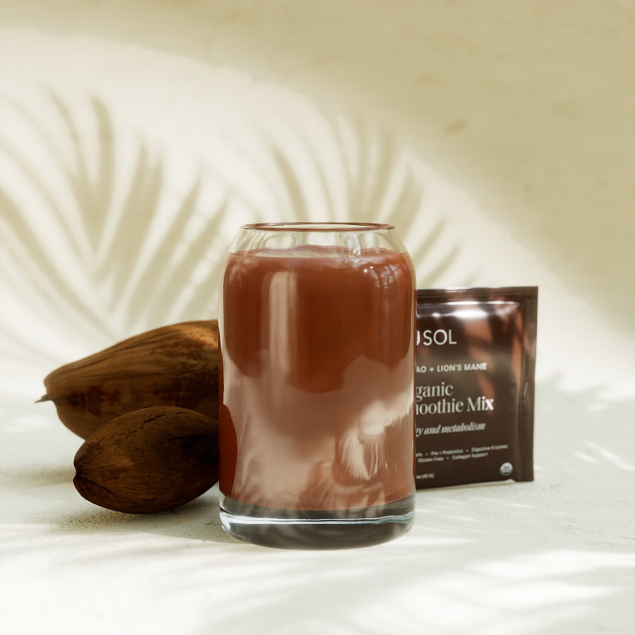 Organic Cacao + Lion's Mane Smoothie Packet