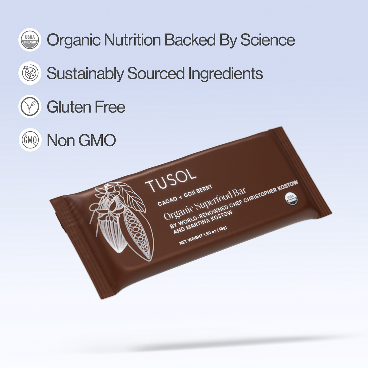 Organic Protein + Superfood Bars Sample Pack (9 Bars)