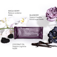 TUSOL x Fringe: Organic Maqui Berry + Vanilla Superfood Bar (8 Pack)