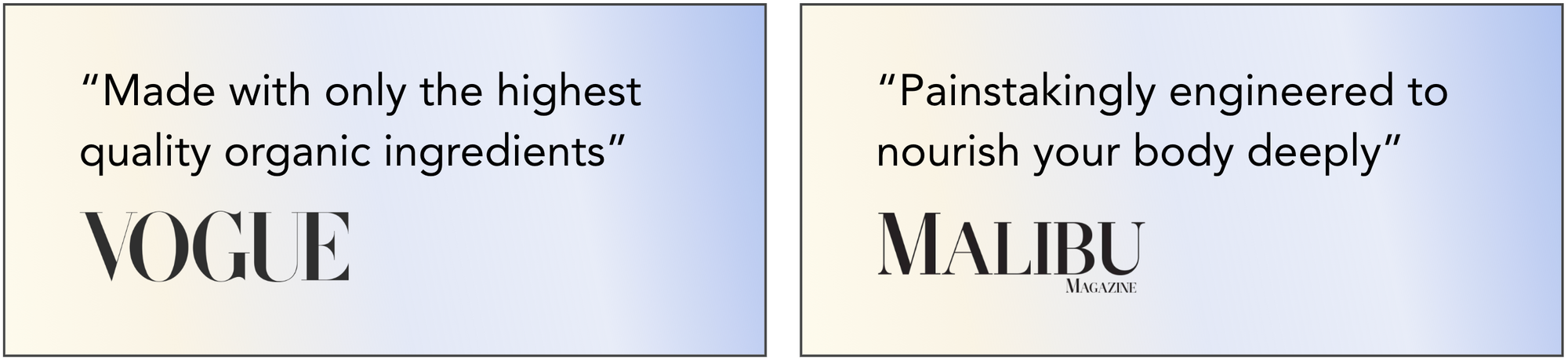 quotes from vogue and malibu magazine