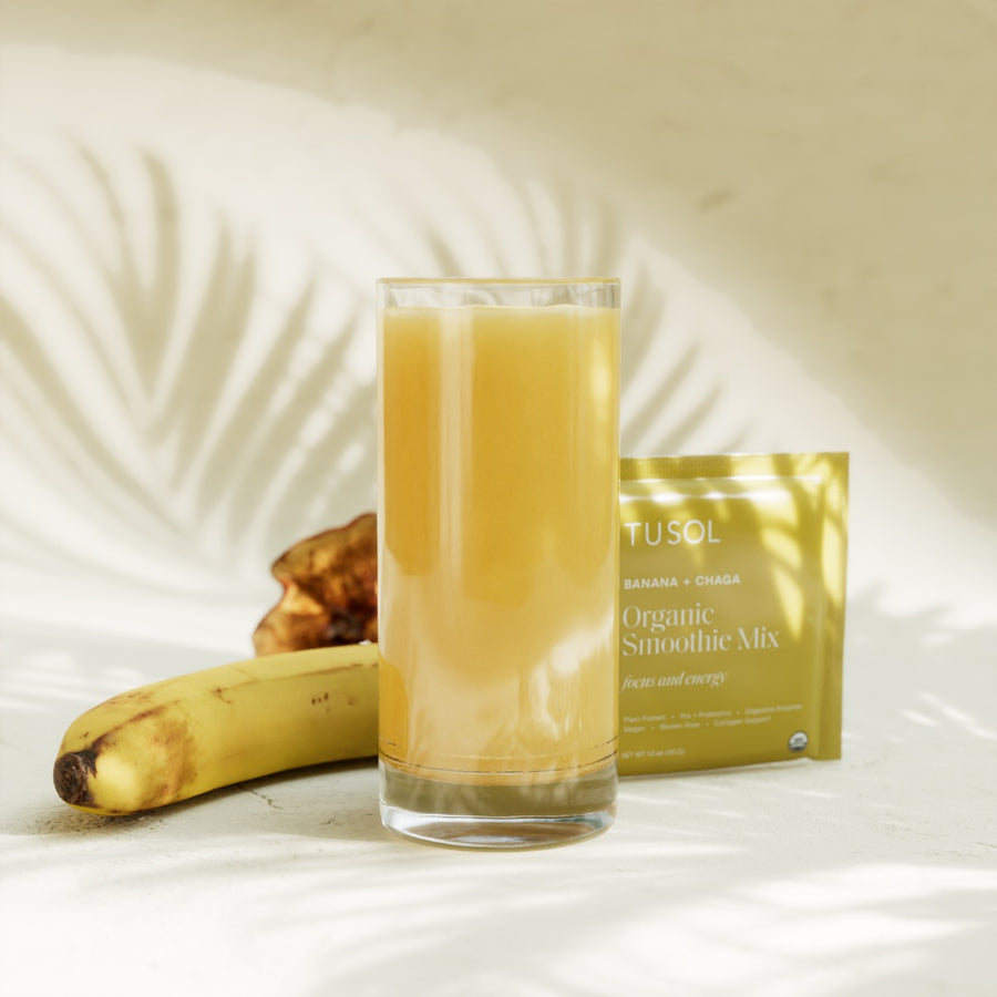 Organic Banana + Chaga Smoothie Packet