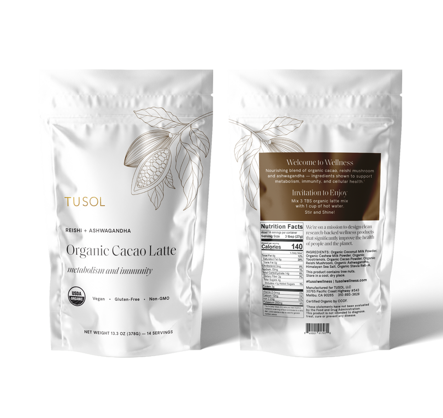 Organic Cacao Latte Mix | 14 Lattes
